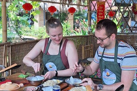 Directement à la cuisine sans visite du marché