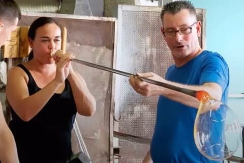 Experiencia de soplado de vidrio con Glass Master