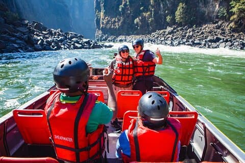 Adventure Jetboat from Victoria Falls with transfers