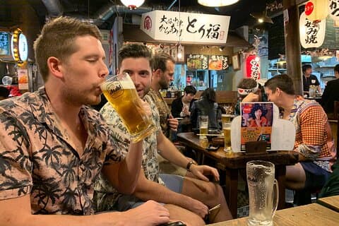 Visite de l'aéroport local de Kansai Food & Bar Hopping (Choisir le point de départ)