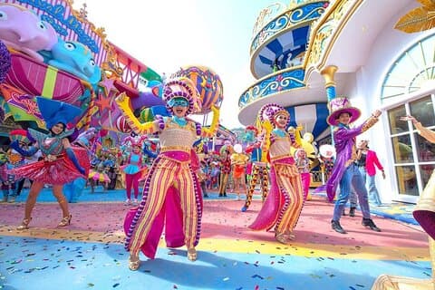 Bilhete de entrada para o Carnaval Phuket Magic