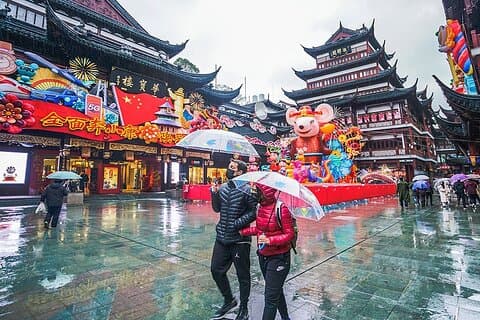 Yu Garden Der Bund Zhujiajiao Shanghai Ganztagestour