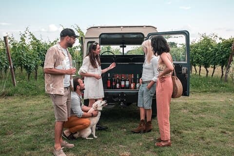 4x4 Vineyard Tour og vinsmagning nær Gardasøen