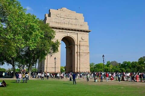 Old & New Delhi Tour : Sehenswürdigkeiten , Rikschafahrt & lokales Kulturerbe
