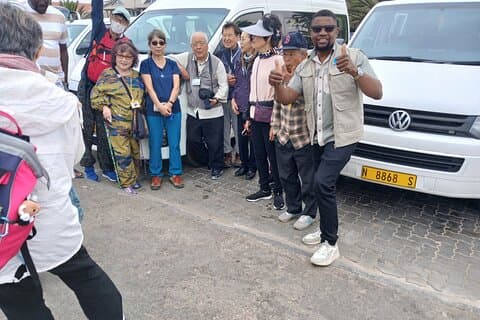 Visite historique culturelle du canton de Swakopmund avec notre guide Titus