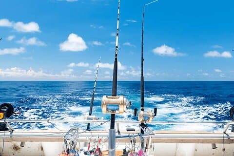 Liten grupp fisketur i Bavaro