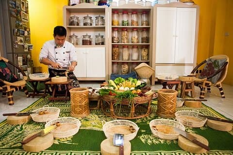 Bangkok Clase culinaria tailandesa con experiencia en el mercado en Silom