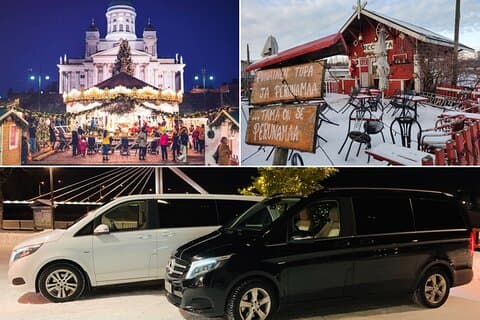 Privat Helsingfors Guidad tur med Mercedes V-klass med guide