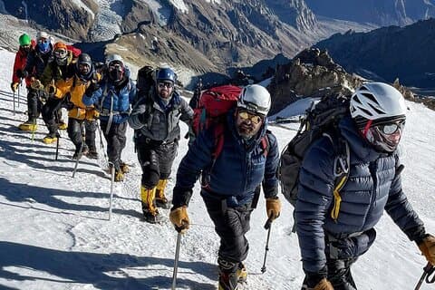 12Day-Aconcagua klatreopleve den normale rute til toppen