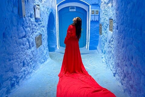Fotograf i Chefchaouen