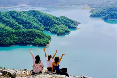 Bovilla Lake og Gamti Mountain Privat SUV-eventyr fra Durrës
