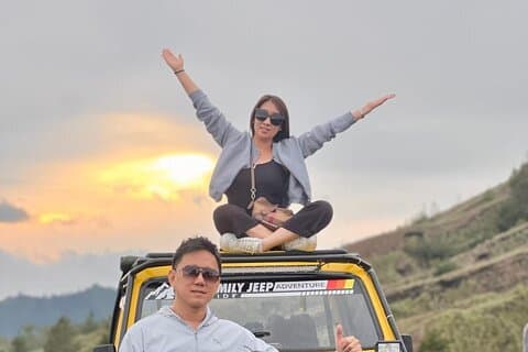Private Mount Batur Jeep Tour with Best of Sunrise
