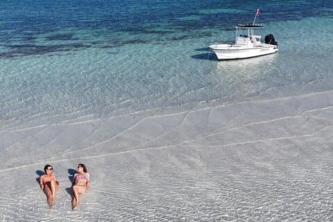 Key West Private 6-Person Sandbar & Snorkeling Charter