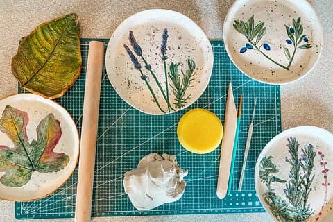 Karpathos Botanical Clay Workshop and Pottery in Vineyard