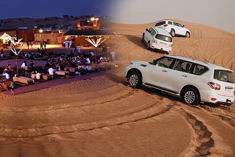Safari en el desierto de Dubái con quad, paseo en camello, cena de barbacoa y más