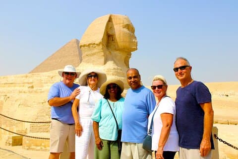 Privat tur til de store pyramidene i Giza og Sphinx
