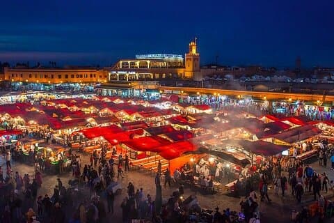 Tour notturno della Medina di Marrakech