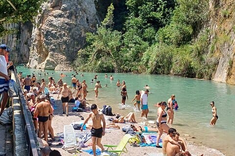 Tour di un giorno alle sorgenti termali di Montanejos