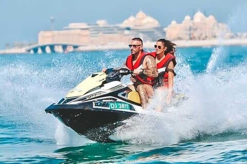 Jetski-Erlebnis mit Burj Al Arab Views Dubai