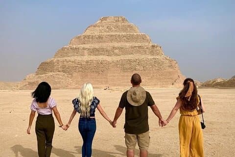 Tour Privado de Sakkara y Dahshour por las Pirámides de Guiza