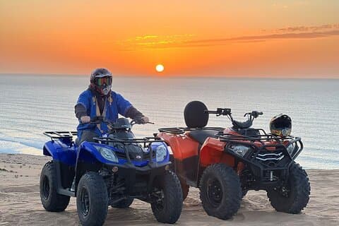Agadir or Taghazout : Sunset Quad Bike with BBQ
