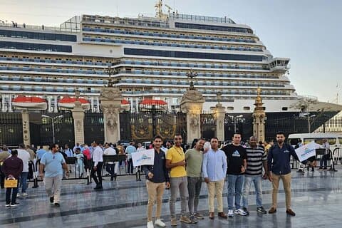 From Port Said: Giza Pyramid & National Museum Private Tour