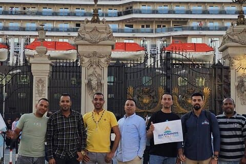 From Port Said: Giza Pyramids & Sakkara Private Tour.