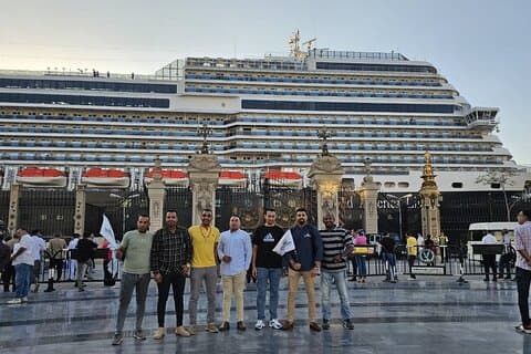 From El Sokhna port: Giza Pyramid & National Museum Guided Tour