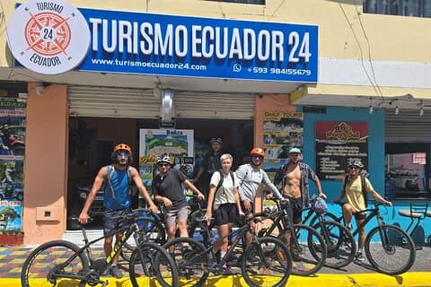 Fietsverhuur voor de Pailon del Diablo-waterval in Baños