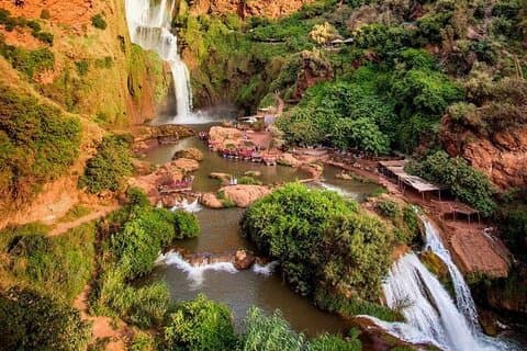 Dagstur til Ouzoud Waterfalls fra Marrakech