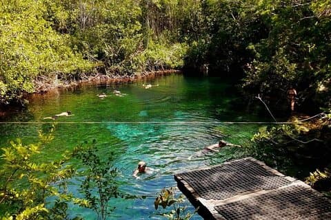 Visite privée à Tulum Cenotes Sac Actun