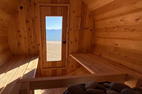 Beach Sauna at Lake Tahoe
