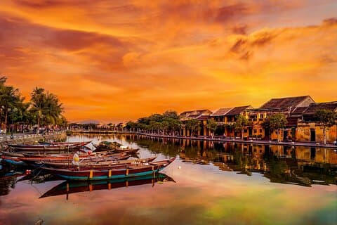 Hoi An oude stad wandelen met tempels en boottocht Privétour