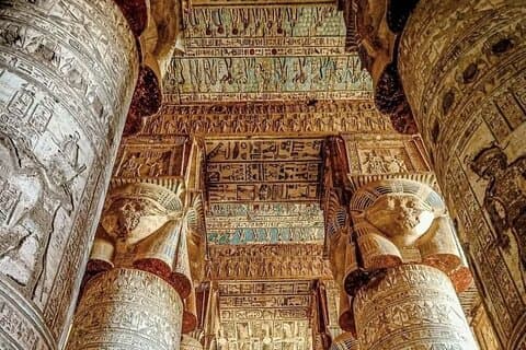 Halvdagstur til Luxor for å besøke Dendera-tempelet