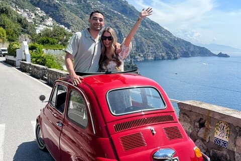 Private Amalfi Coast Vintage Fiat 500 Tour: Positano to Amalfi