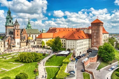 Krakóws gamla stad i en nötskalsvandring