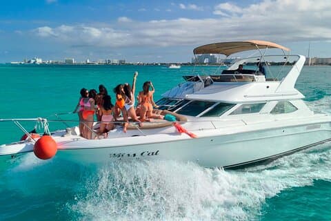 Big Yacht 48ft Alquiler hasta 15 Pax buceo
