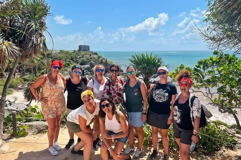 Day tour to Tulum & Coba archeological sites, from Cancun