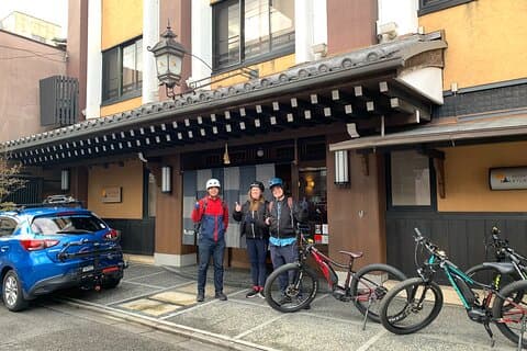 Kyoto Higashiyama E-cykeltur *Privat, afhentning fra/til hotel