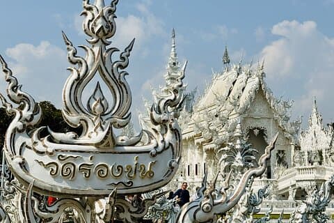 Besök Chiang Rai Temples och Lalitta Cafe från Chiang Mai