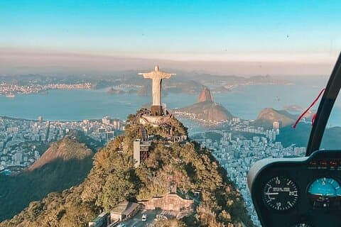 Helikoptertur i Rio de Janeiro