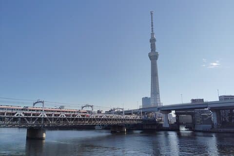 Tokyo Skytree Private Walking Tour Experience With cafe inside