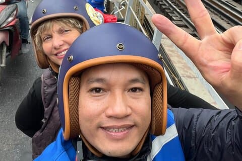 Hanoi Highlights Half-day Vespa Tour: History, Fun & Street Foods