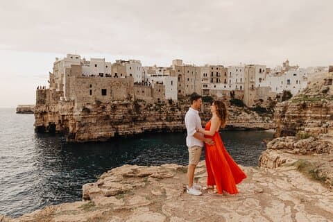 Couple or family photo shoot Polignano a Mare