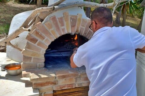 Sorso: Pizza-Workshop in einer Villa mit Abendessen