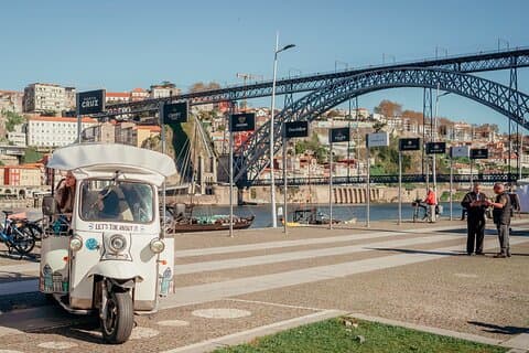 Oppdag Porto på en 2-timers delt elektrisk TukTuk