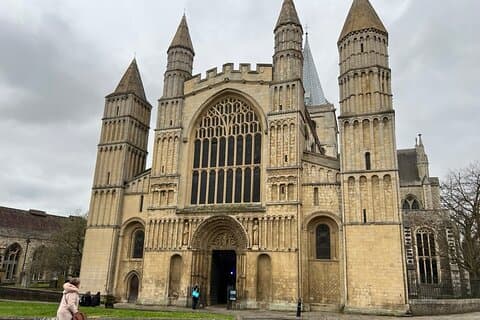 Rochester Private 2h Walking Tour com um guia de badge azul