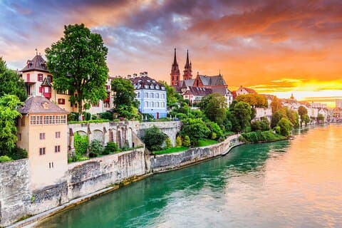 Private direct transfer from Lucerne to Basel, local driver