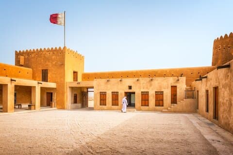 Norte de Catar : Fuerte de Zubara | Aldea de Jumail | Manglares de Thakhira