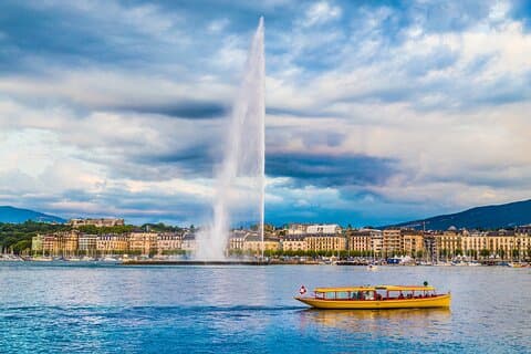 Privat transfer fra Zürich til Geneve, engelsktalende chauffør
